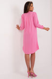 Chic Summer Dress with Heart Neckline and Long Sleeves