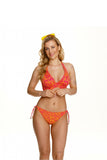 Vivid Color Underwire Bralette Bikini Bra for Bust Support