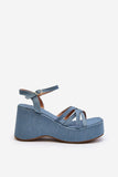 Stylish Women's Platform Wedge Sandals for All-Day Comfort
