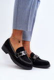 Elegant Women's Moccasins with Charming Front Ornament