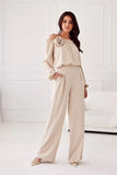 Elegant Satin Spanish Blouse with Decorative Rose Detail