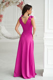 Elegant Bow-Tied Dress with Slit - Perfect for Special Events