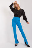 Elegant Women's Shirt with Decorative Brooches and Collar