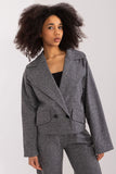 Elegant Women's Double-Breasted Jacket for All Seasons