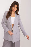 Elegant Women's Blazer with Decorative AppliquÃ©s