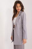 Elegant Women's Blazer with Decorative AppliquÃ©s