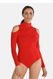 Chic Cut-Out Bodysuit for Stylish Evening Outings