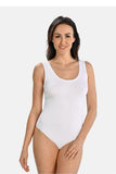Versatile Classic Bodysuit with Elegant Round Neckline