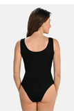 Classic Black Women's Bodysuit for Comfort and Style