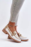Elegant Natural Leather Moccasins for Stylish Comfort