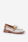 Elegant Natural Leather Moccasins for Stylish Comfort