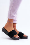 Stylish Suede Platform Flip-Flops for Ultimate Comfort