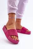 Stylish Women's Suede Flip-Flops for Comfy Summer Outings