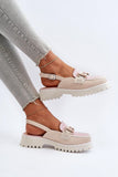 Stylish Eco Leather Sandals with Adjustable Buckle Strap
