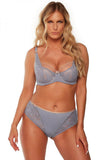 Elegant Lace Back Panties with Decorative Bows