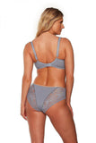 Elegant Lace Back Panties with Decorative Bows