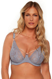 Elegant Comfort Bra with Soft Support and Lace Detailing