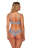 Elegant Comfort Bra with Soft Support and Lace Detailing