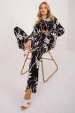 Casual Comfort Shirt and Pants Set with Belt