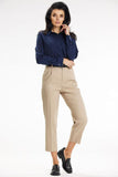 Elegant Long Sleeve Shirt with Decorative Pocket and Cuffs