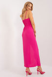 Elegant Summer Pencil Dress with Decorative Flower Detail