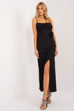 Chic Midi Pencil Dress with Floral Detail and Slit