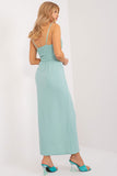Elegant Summer Pencil Dress with Decorative Flower Detail