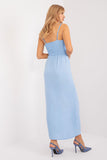 Elegant Summer Pencil Dress with Floral Detail and Slit