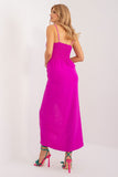 Elegant Summer Pencil Dress with Floral Detail and Slit