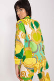 Colorful Unbuttoned Blazer for Year-Round Elegance