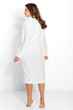 Cozy Long Sleeve Soft Bathrobe with Waist Tie for Comfort