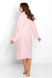 Comfortable Women's Bathrobe with Pockets and Tie Belt