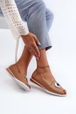 Elegant Eco Leather Women's Pumps with Stylish Anchor Detail