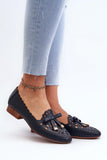 Chic Eco Leather Ballerinas with Bow for Everyday Elegance