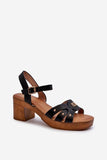 Eco-Friendly Women's Summer Sandals with Adjustable Strap
