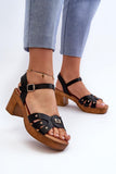 Eco-Friendly Women's Summer Sandals with Adjustable Strap