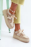 Eco Leather Women's Platform Sneakers for Stylish Comfort