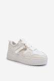 Eco Leather Women's Platform Sneakers for Every Occasion