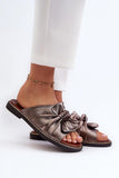 Elegant Women's Flat Heel Flip-Flops for Comfort & Style