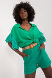 Versatile Linen Blend Women's Summer Shorts with Pockets