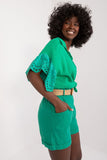 Versatile Linen Blend Women's Summer Shorts with Pockets