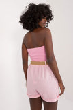 Linen Blend Women's Casual Summer Shorts with Pockets