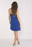 Elegant Spanish-Style Dress with Shoulder-Exposing Design