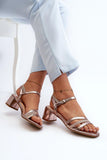 Elegant Eco Leather Women's Sandals for Celebrations