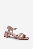 Elegant Eco Leather Women's Sandals for Celebrations