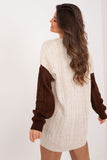 Elegant Unbuttoned Sweater with Heart Neckline and Long Sleeves