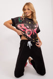 Casual Velour Blouse and Pants Set for Everyday Comfort