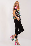 Casual Velour Blouse and Pants Set for Everyday Comfort