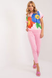 Casual Velour Blouse and Pants Set for Everyday Comfort