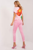 Casual Velour Blouse and Pants Set for Everyday Comfort